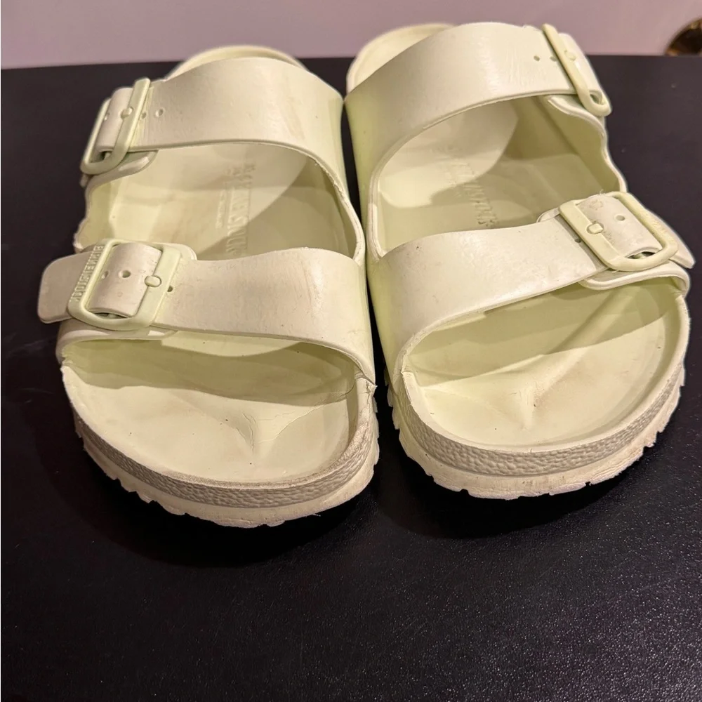 Birkenstock light green Sandals slippers EU 43